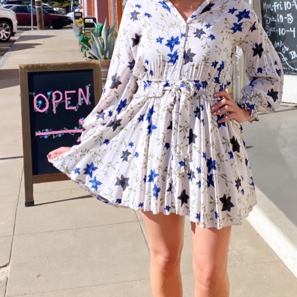 Free People Lighten Up Mini floral  in Tea Combo sz XS NWT - Picture 3 of 6